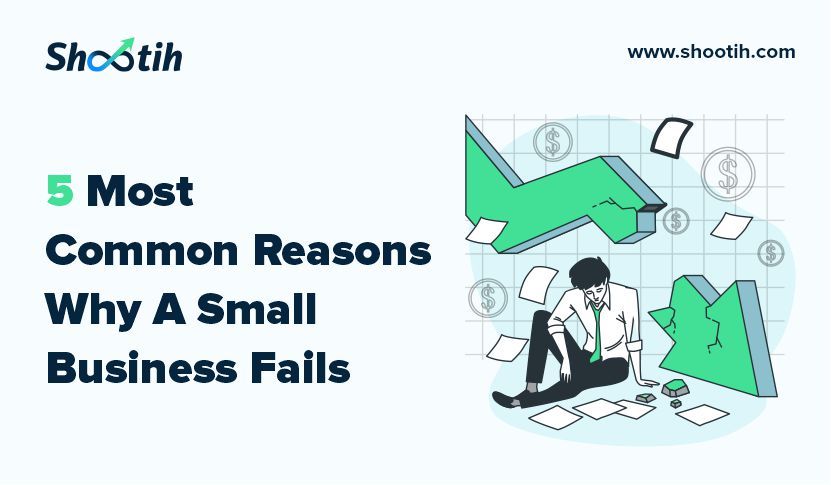 5 Reasons Why Business Fails.