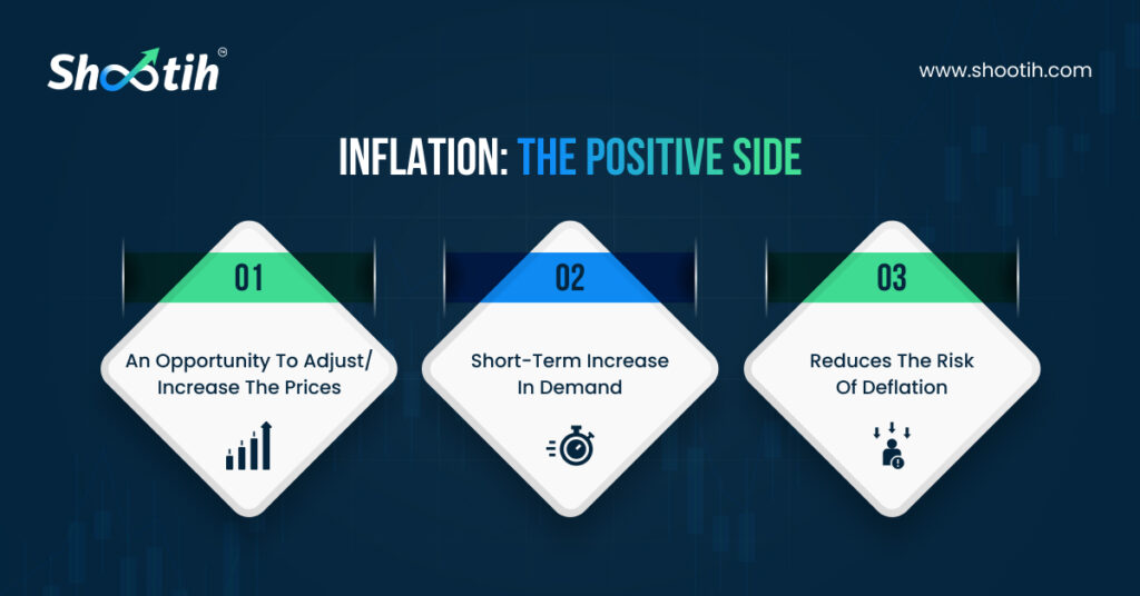 Inflation: The Positive Side-Shootih